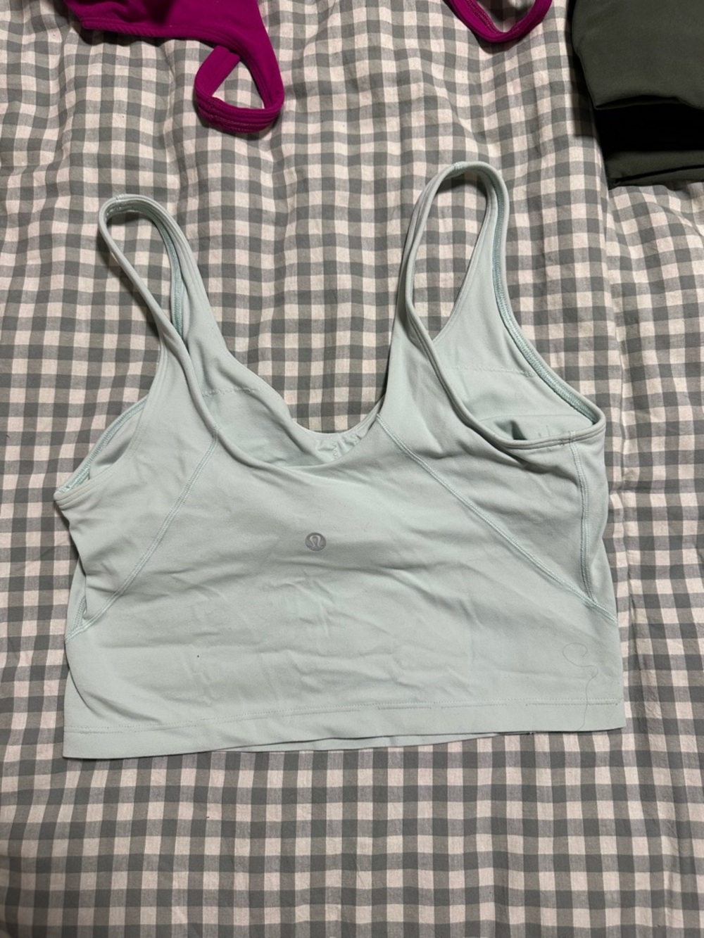 lululemon athletica Light seafoam align tank size 8